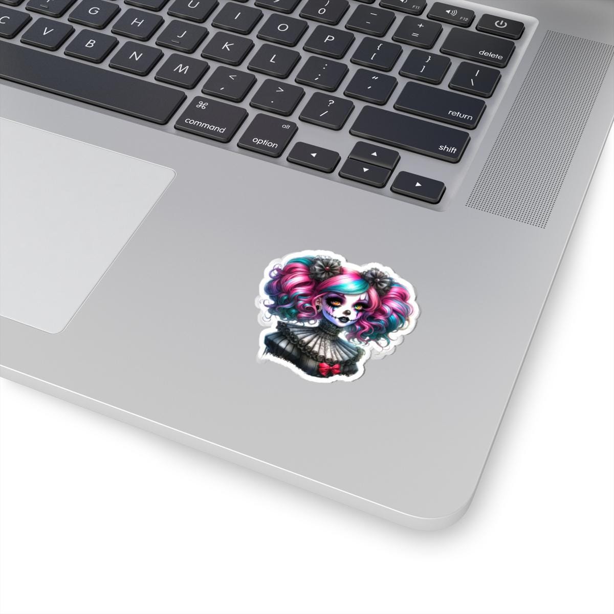 Daydream Ghoul Sticker: Alt Clowncore Gothic Art Decal