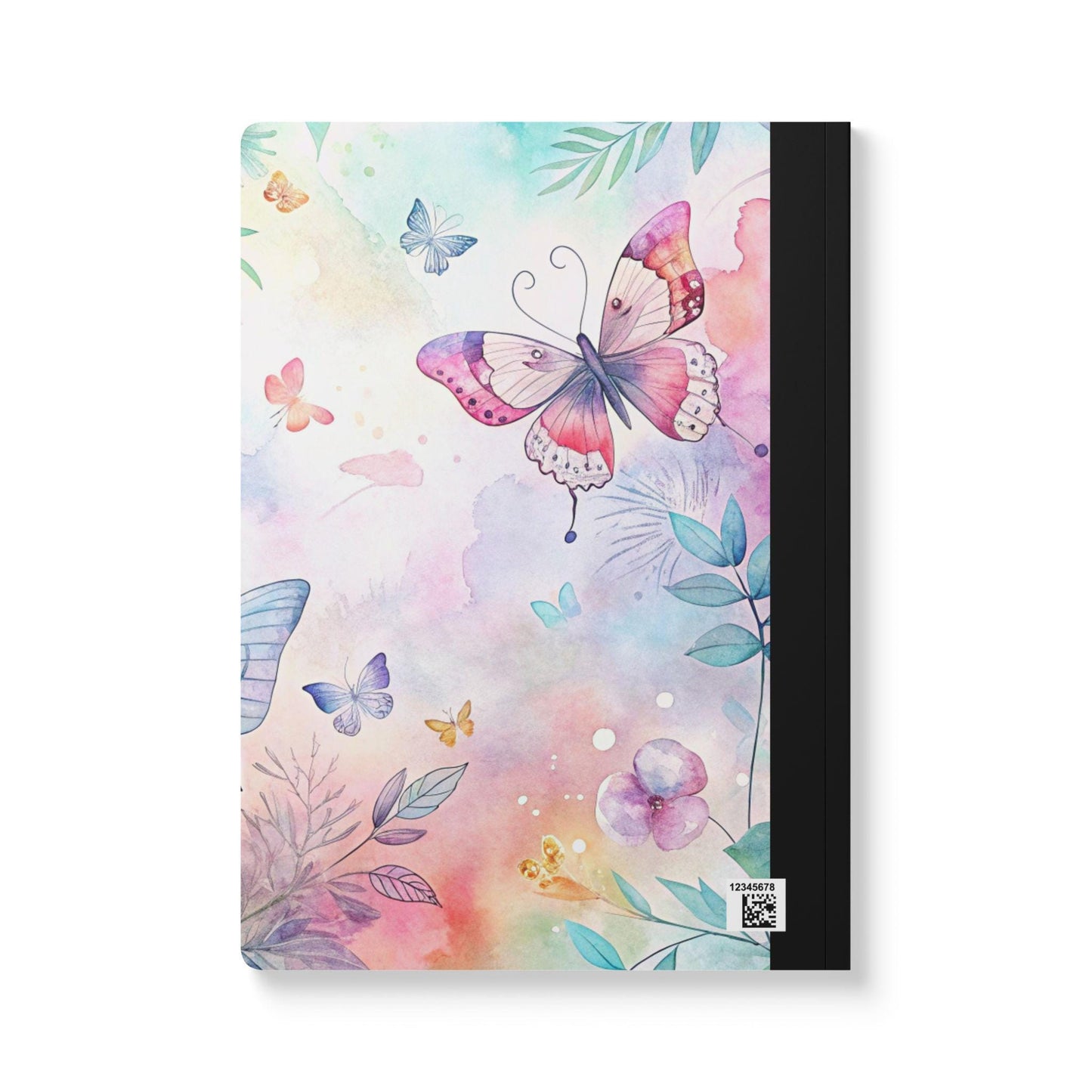 ColorFlow | Butterfly Garden Composition Notebook Aesthetic Journal Pastel Writing Book for School Office or Gifts