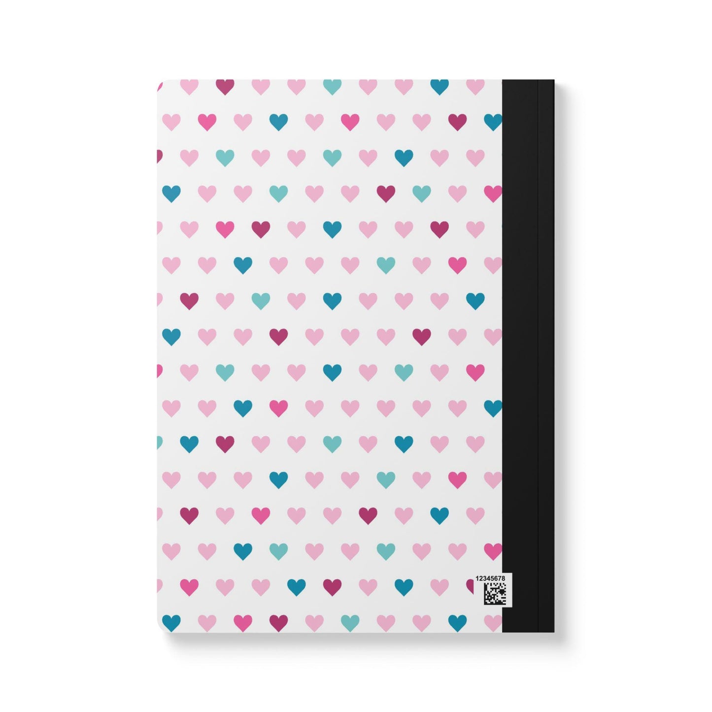 ColorFlow | Heart Pattern Composition Notebook for Journaling School Notes Writing and Gift Ideas