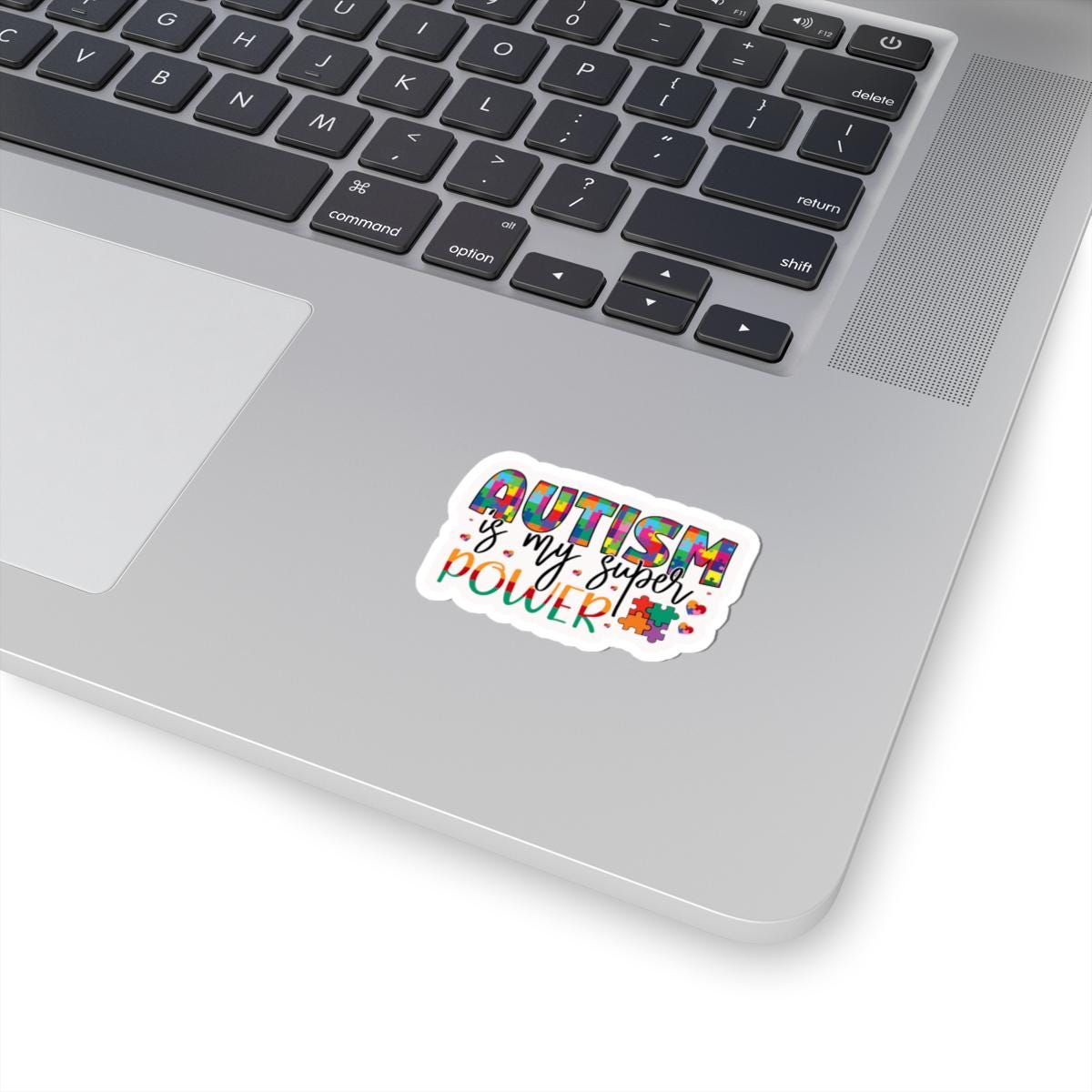 ColorFlow | Autism Is My Super Power Vinyl Sticker | Empowering Puzzle Theme Neurodiversity Design
