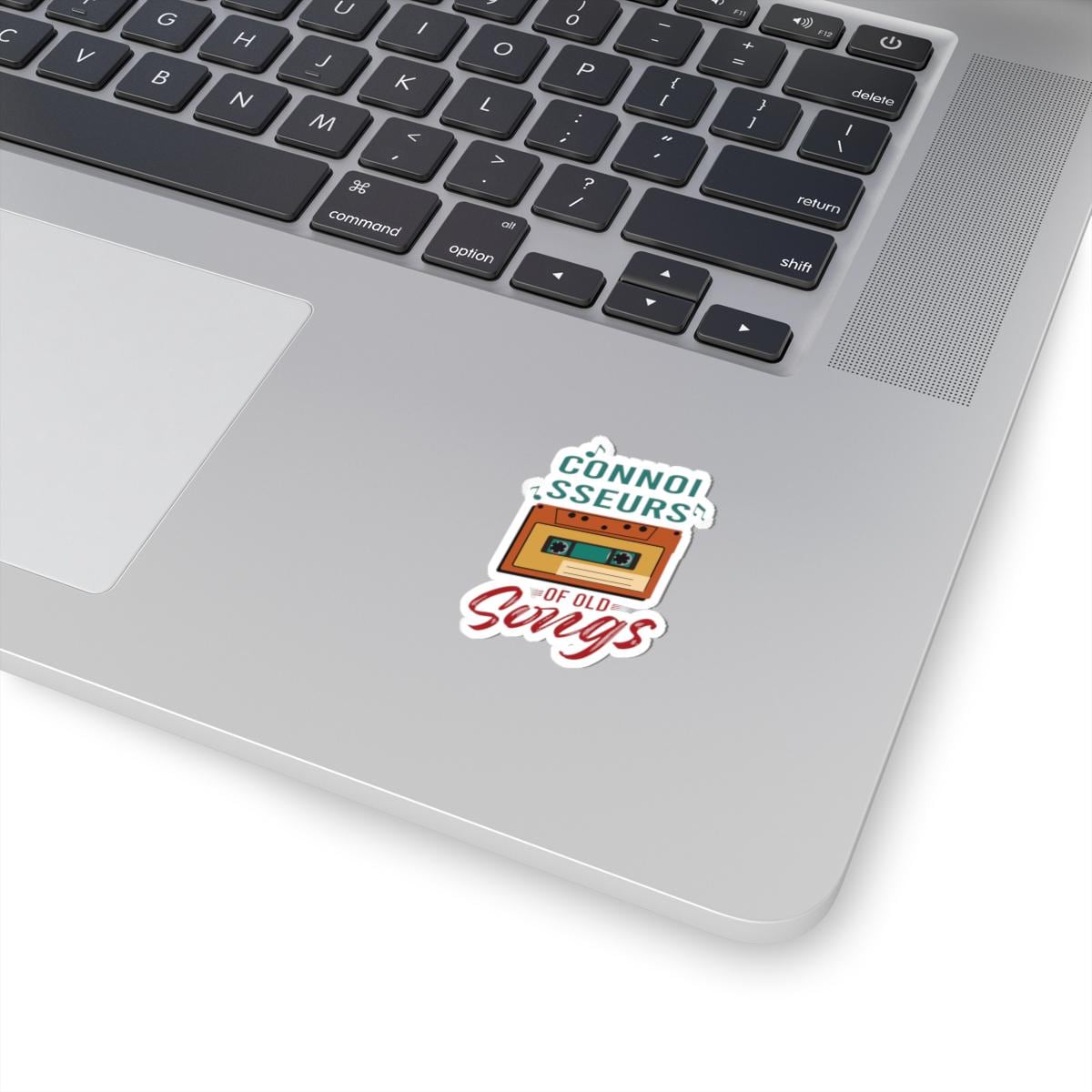 ColorFlow | Connoisseurs of Old Songs Vinyl Sticker | Retro Cassette Tape Classic Music Nostalgia Design