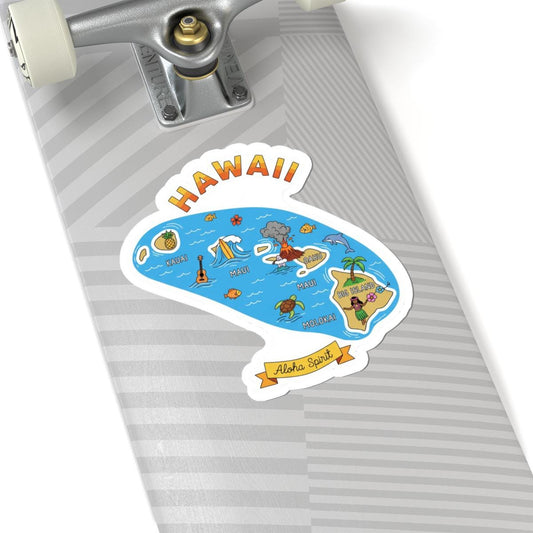 Hawaii Aloha Spirit Vinyl Sticker | Waterproof Island Decal Made in USA