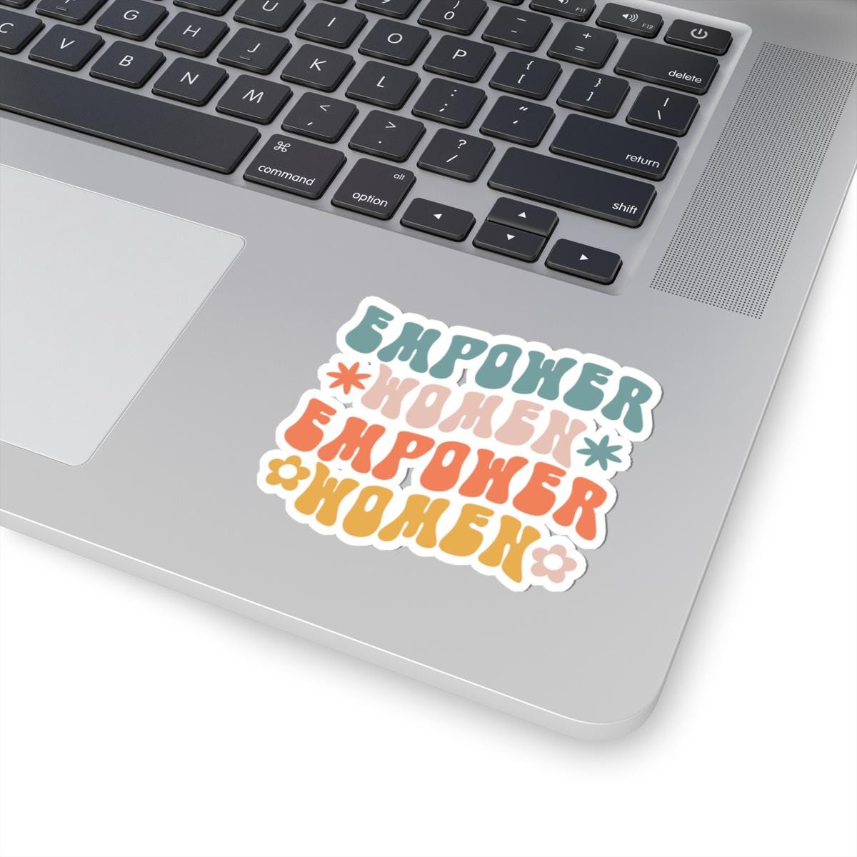 Empower Women Kiss-Cut Stickers, Feminist Laptop Decals, Inspirational Art (Glossy Finish)