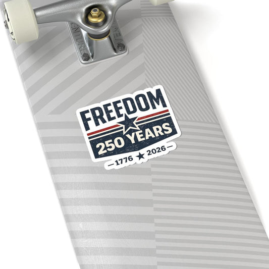 ColorFlow | Freedom 250 America Vintage Patriotic Star Anniversary Vinyl Sticker