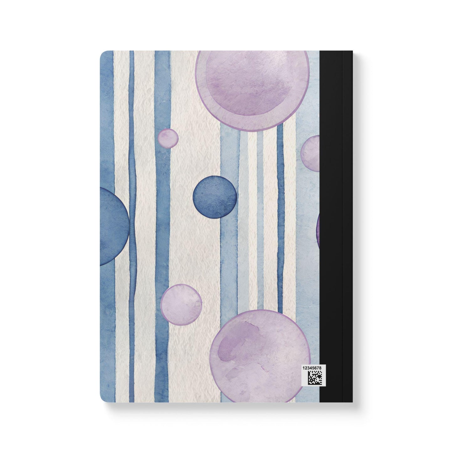 Indigo Bubble Composition Notebook | Watercolor College Ruled Journal