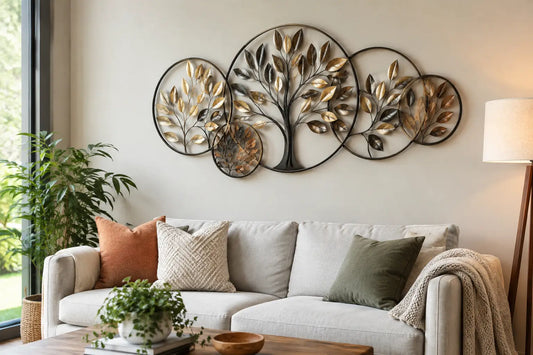 A Guide to Metal Wall Decor That Feels Personal