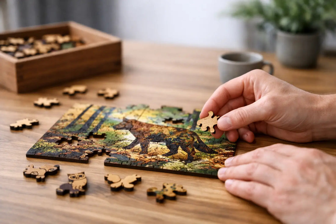 Why Wooden Jigsaw Puzzles for Adults Work