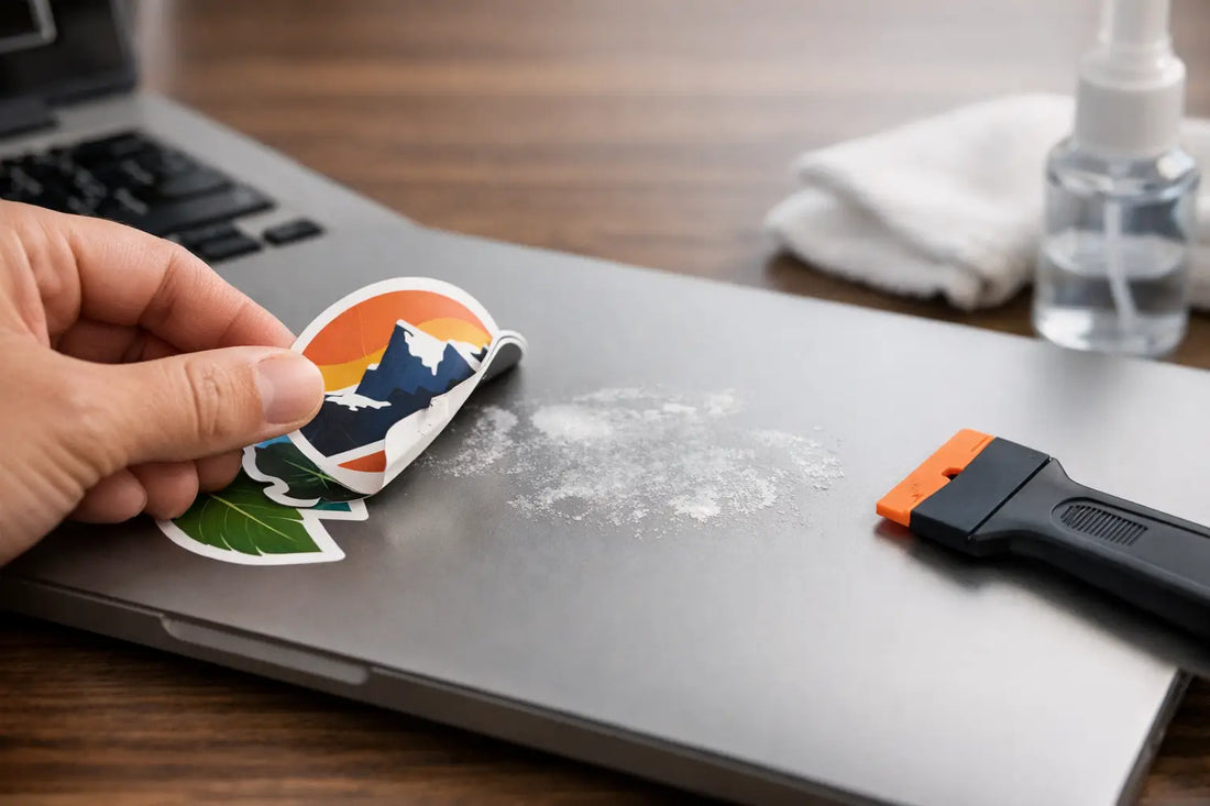 Do Vinyl Stickers Leave Residue? What to Know