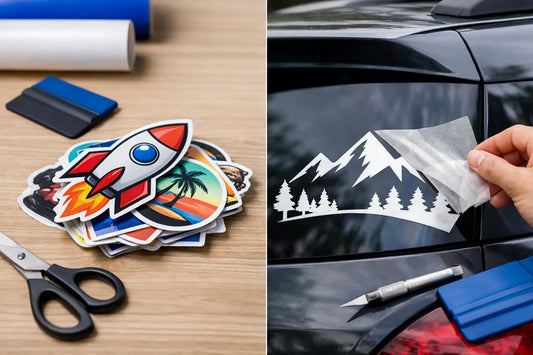 Vinyl Stickers vs Decals: What Fits Best?