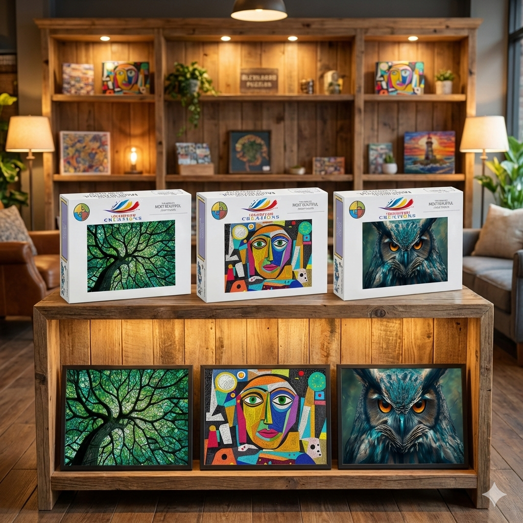 Artisan Wooden Jigsaw Puzzles