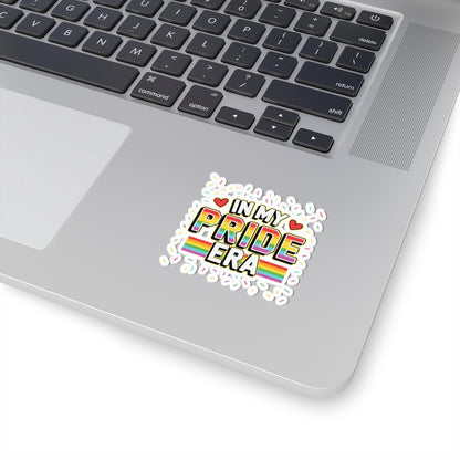 In My Pride Era Vinyl Sticker: Rainbow LGBTQ+ Laptop Decal