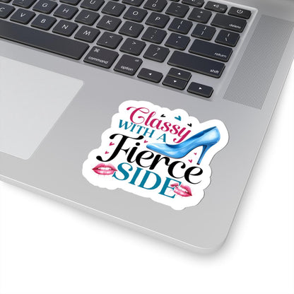 High Heel Sticker: Classy Fierce Vinyl Decal - Laptop, Water Bottle