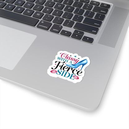 High Heel Sticker: Classy Fierce Vinyl Decal - Laptop, Water Bottle