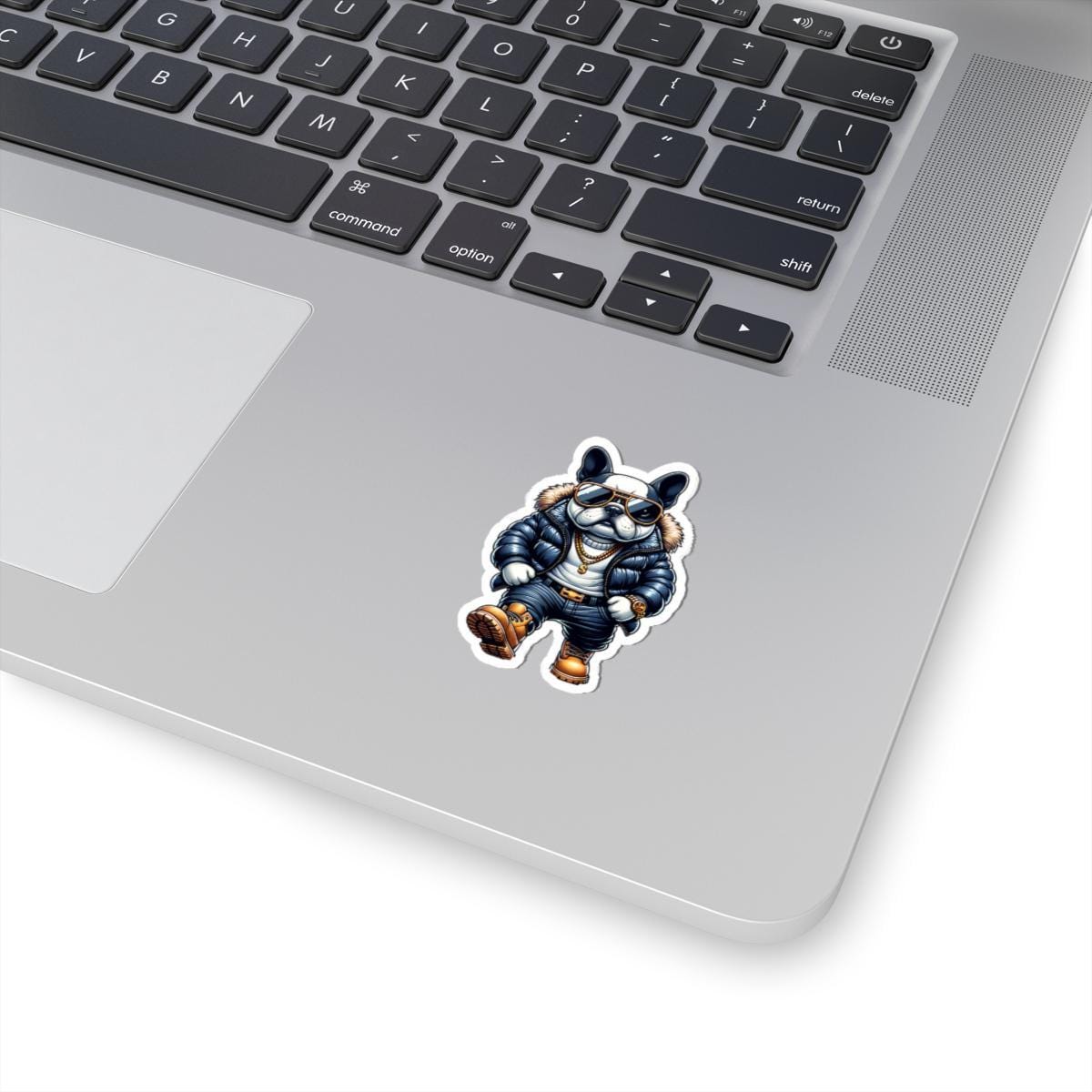 French Bulldog Streetwear Sticker: Urban Dog Art, Waterproof Vinyl