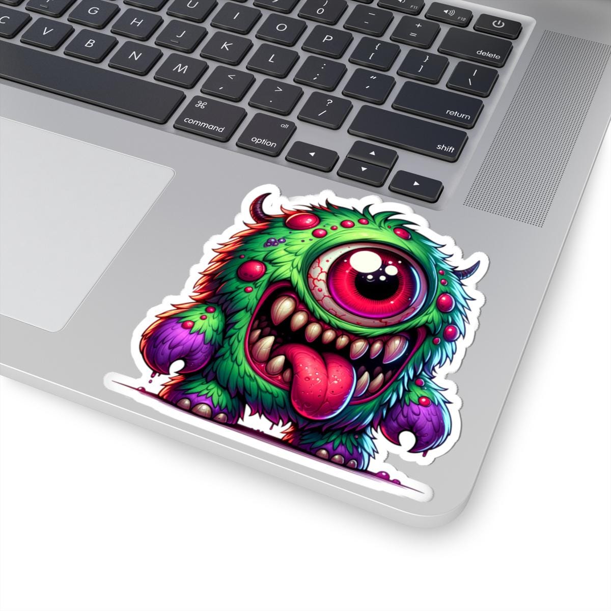 ColorFlow | Cute Monster Vinyl Sticker for Laptops Water Bottles Skateboards Waterproof Art Decal | Fun Gift for Kids Adults