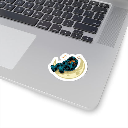 Astronaut Violin Sticker | Space Musician Vinyl Decal
