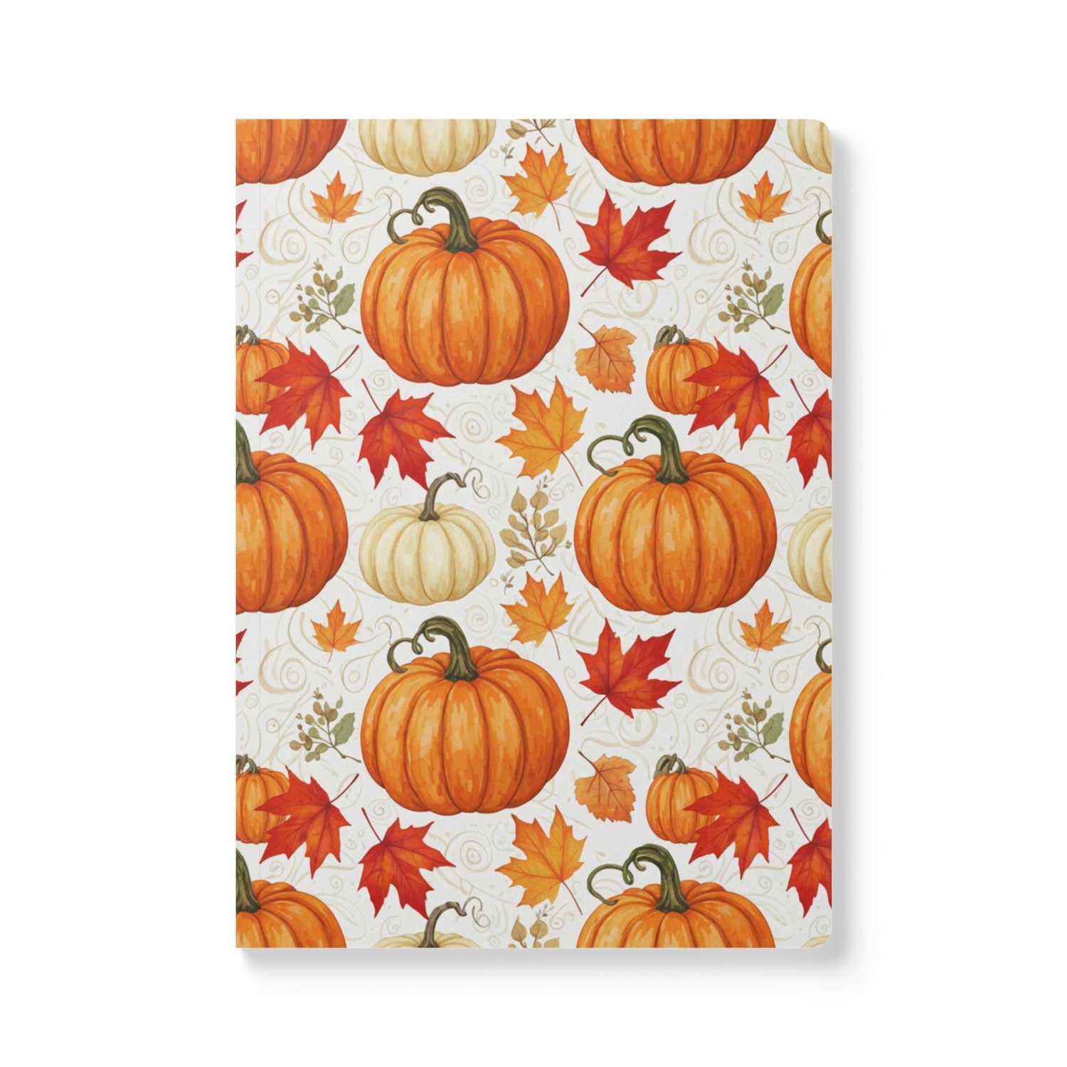 ColorFlow | Pumpkin Patch Composition Notebook College Ruled Journal for Autumn School Writing and Journaling