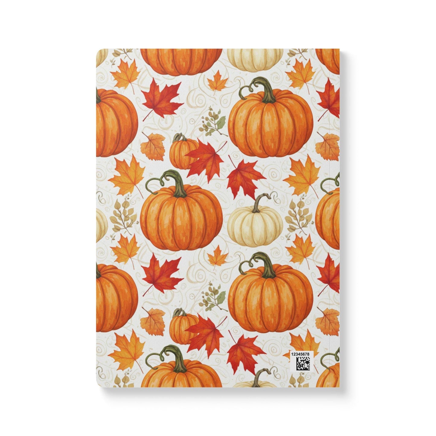 ColorFlow | Pumpkin Patch Composition Notebook College Ruled Journal for Autumn School Writing and Journaling