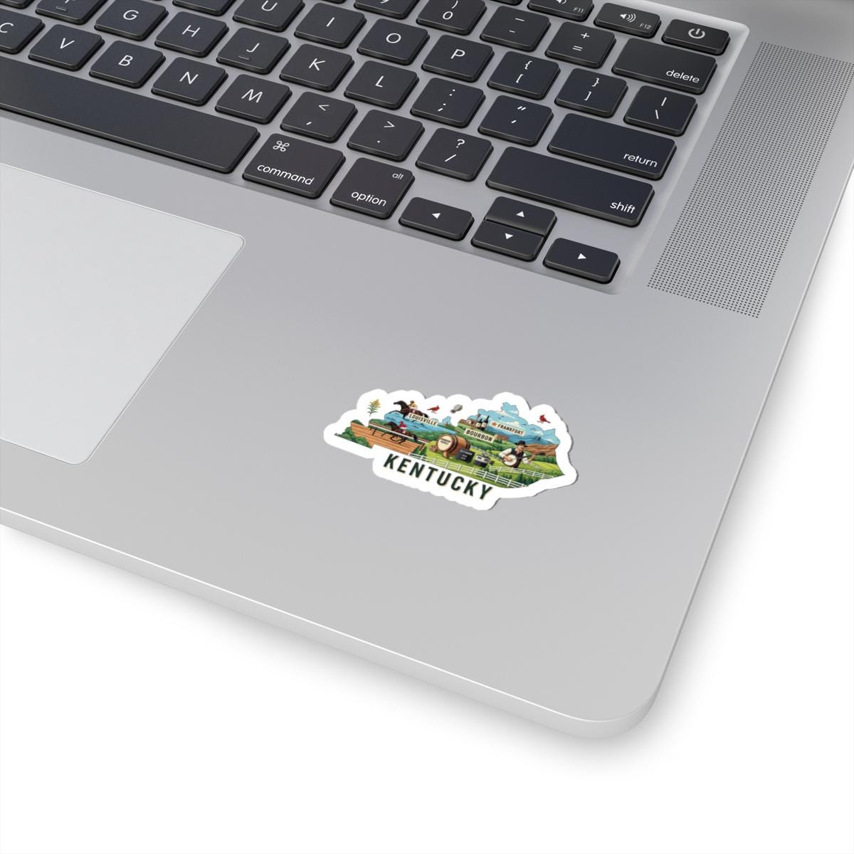 ColorFlow | Kentucky Vinyl Sticker | Waterproof State Decal | Durable Art | Made in USA | Horse Bourbon | Laptop Water Bottle