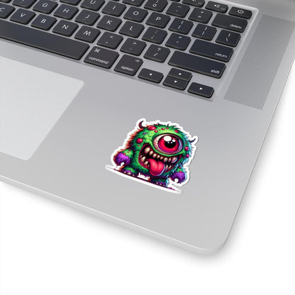 ColorFlow | Cute Monster Vinyl Sticker for Laptops Water Bottles Skateboards Waterproof Art Decal | Fun Gift for Kids Adults
