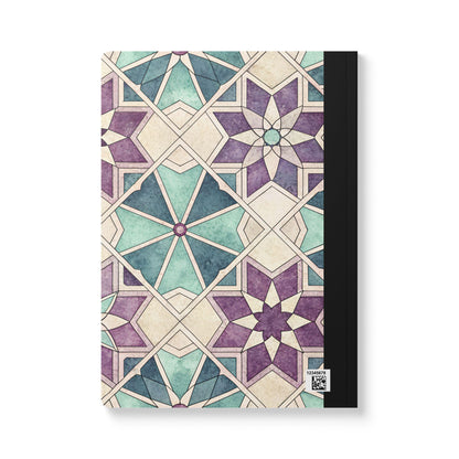 ColorFlow | Moroccan Star Composition Notebook | Artistic College Ruled Journal | Aesthetic Writing Notebook Gift