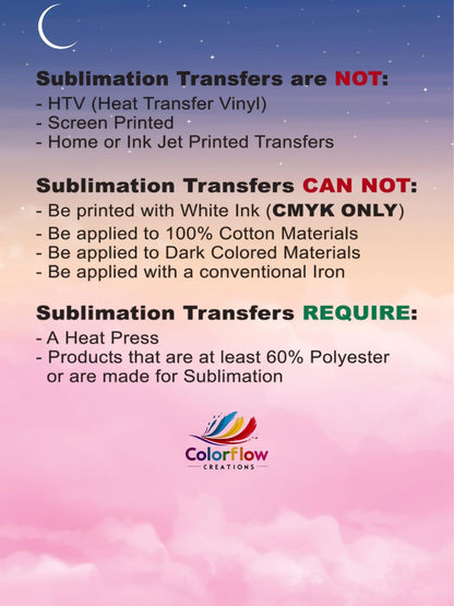 ColorFlow | Custom Sublimation Transfers | We Print You Press | Tumbler Wraps | Gang Sheets | Same-Day Shipping USA