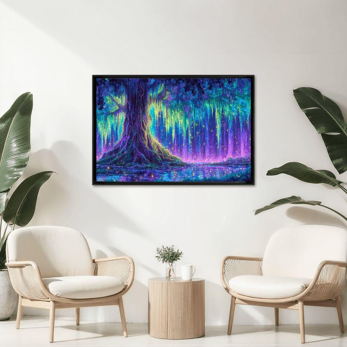 Enchanted Forest Wooden Jigsaw Puzzle | Fantasy Art Home Decor