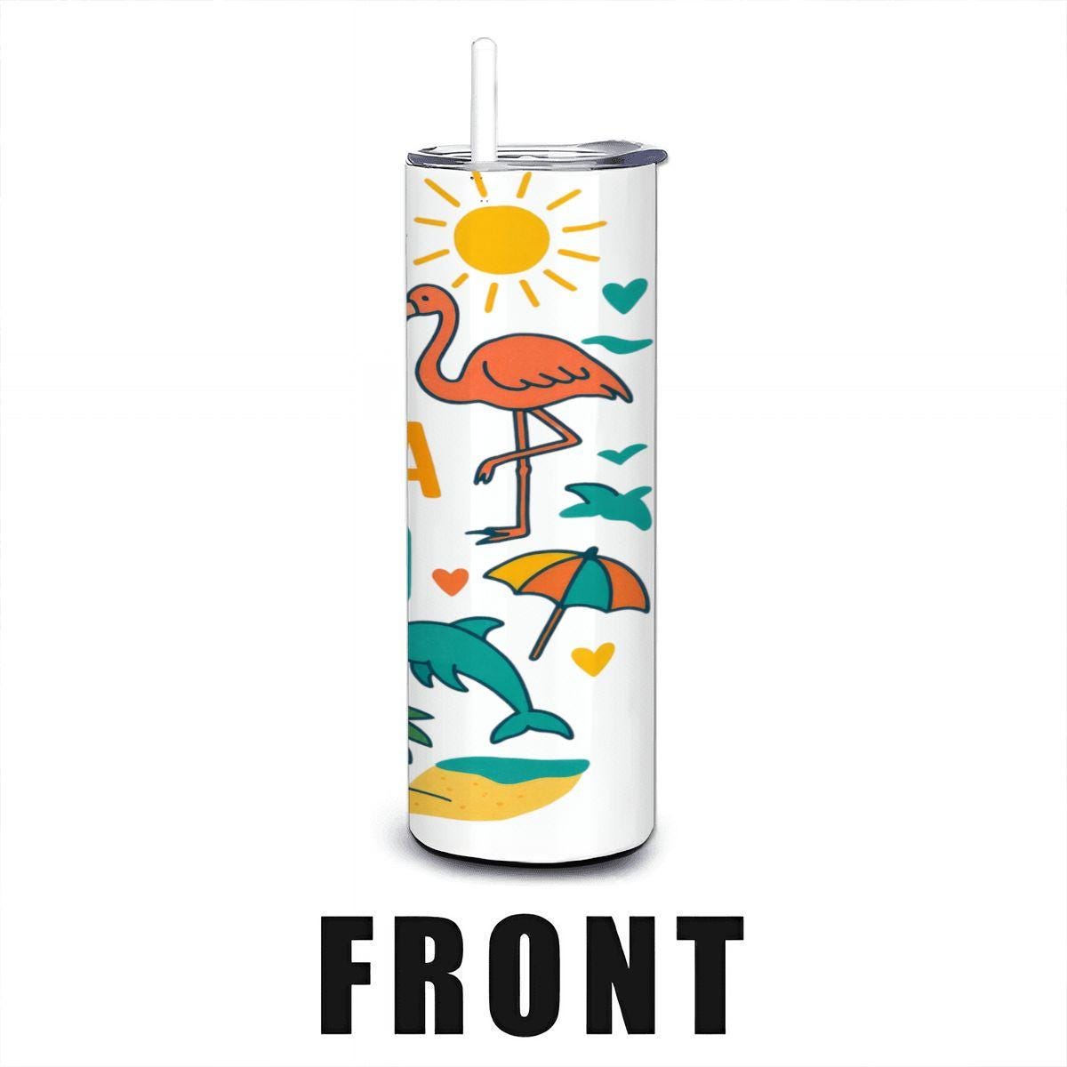 Florida Sunshine State Tumbler | 20oz Stainless Steel Insulated Travel Mug