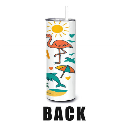 Florida Sunshine State Tumbler | 20oz Stainless Steel Insulated Travel Mug