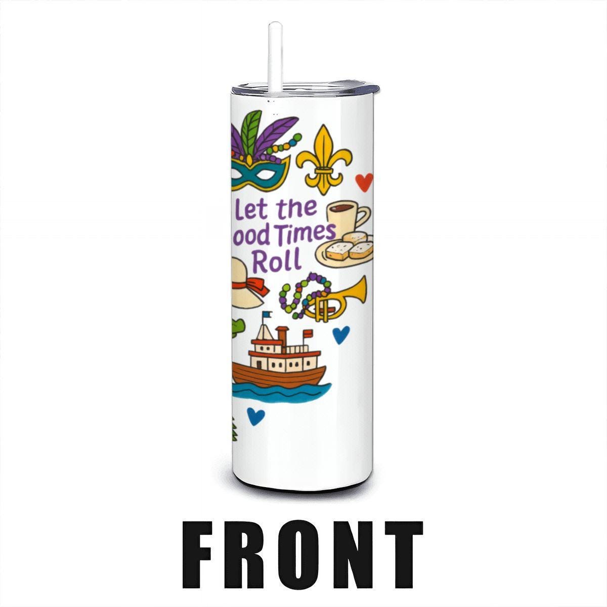 Louisiana Bayou Vibes Tumbler | 20oz Stainless Steel Insulated Travel Mug