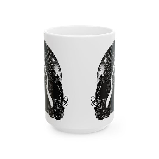 Mystic Fortune Teller Mug | Witchy Ceramic Coffee Cup (15oz)