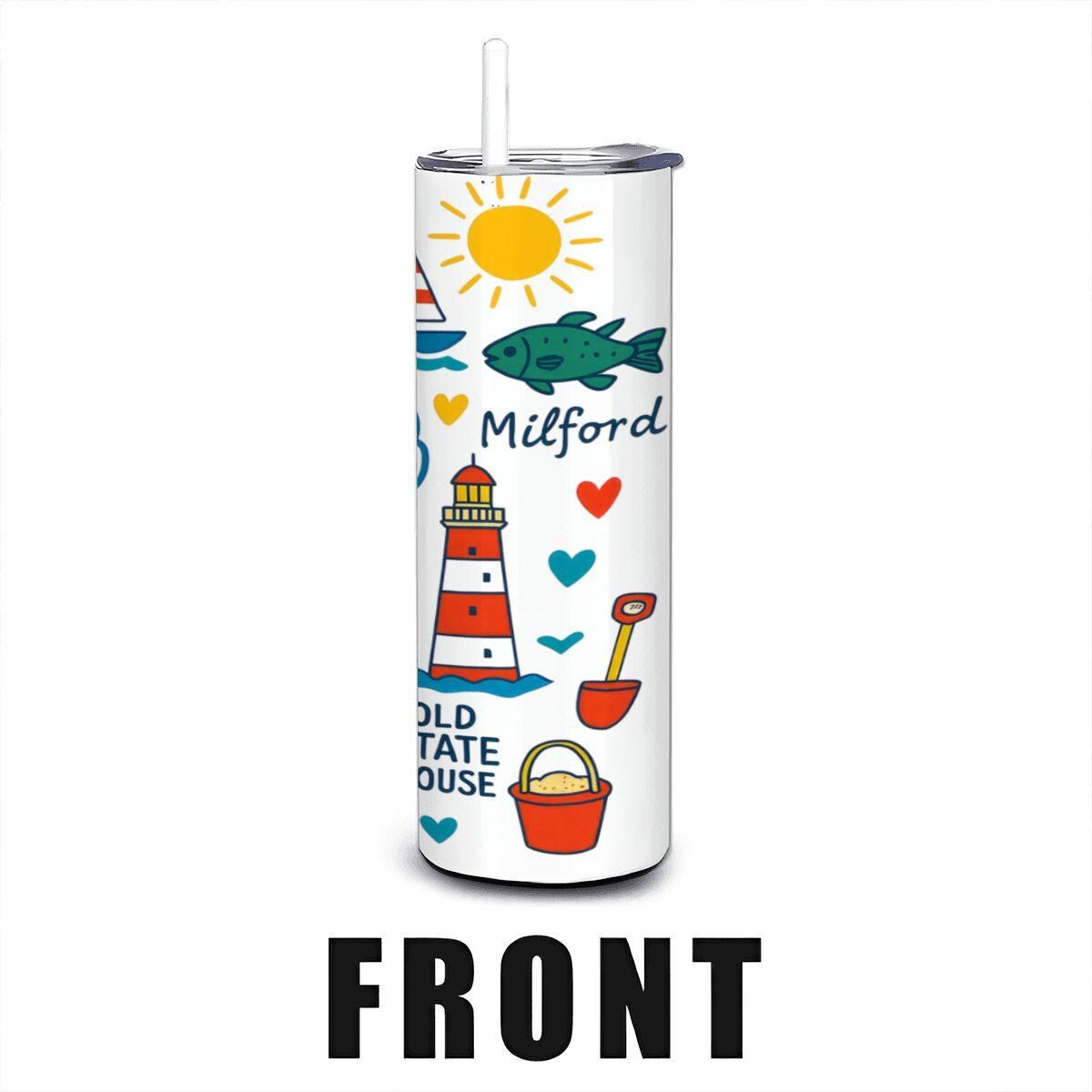 Delaware Coastal Adventure Tumbler | 20oz Insulated Stainless Steel Mug