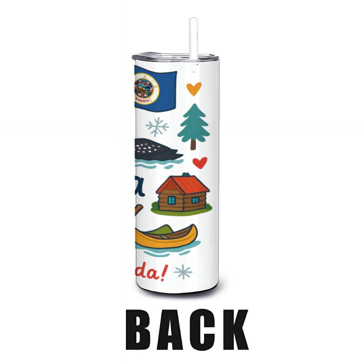 Minnesota Tumbler | Land of 10,000 Lakes Stainless Steel Mug