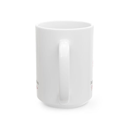 August Birth Flower Mug | Floral Gladiolus, Strength in Color (15oz)