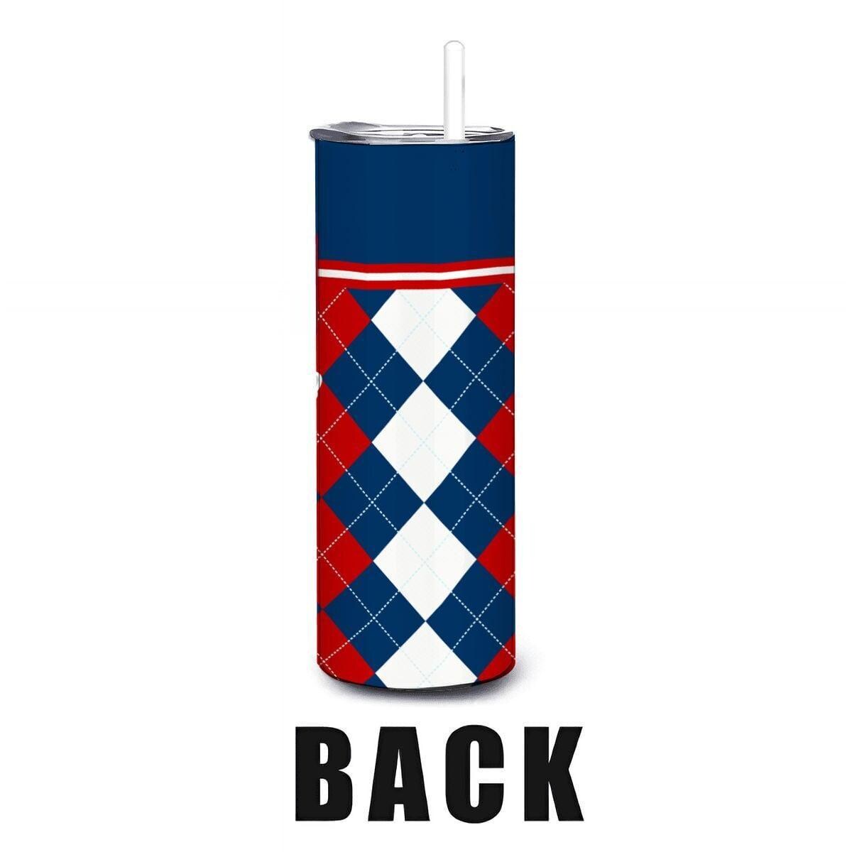 ColorFlow | Florida Atlantic Owls Inspired 20oz Straight Tumbler | College Spirit Drinkware | Personalization Optional