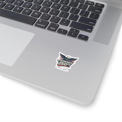 ColorFlow | America 250th Anniversary Patriotic Eagle Freedom Emblem Vinyl Sticker