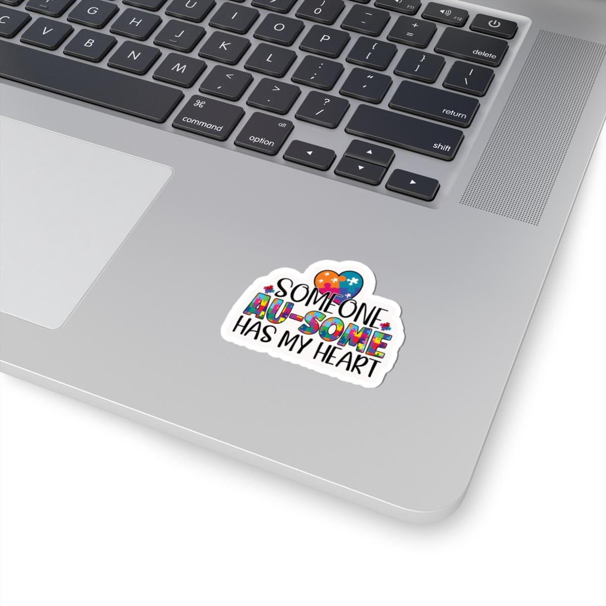 ColorFlow | Someone Au Some Has My Heart Vinyl Sticker | Playful Autism Love Puzzle
