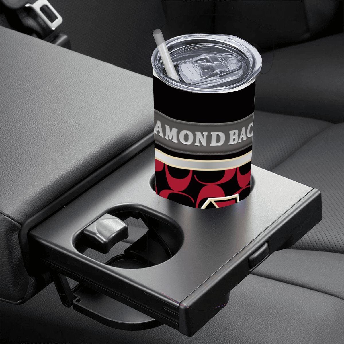 ColorFlow | Arizona Diamondbacks Inspired Fashion 20oz Skinny Stainless Steel Tumbler With Straw Bold Desert Baseball Drinkware