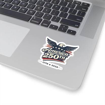 ColorFlow | America 250th Anniversary Patriotic Eagle Freedom Emblem Vinyl Sticker