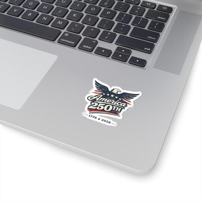 ColorFlow | America 250th Anniversary Patriotic Eagle Freedom Emblem Vinyl Sticker