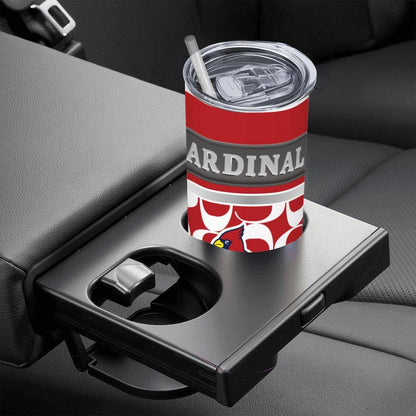 ColorFlow | St Louis Cardinals Inspired Fashion 20oz Skinny Stainless Steel Tumbler With Straw Premium Fan Drinkware