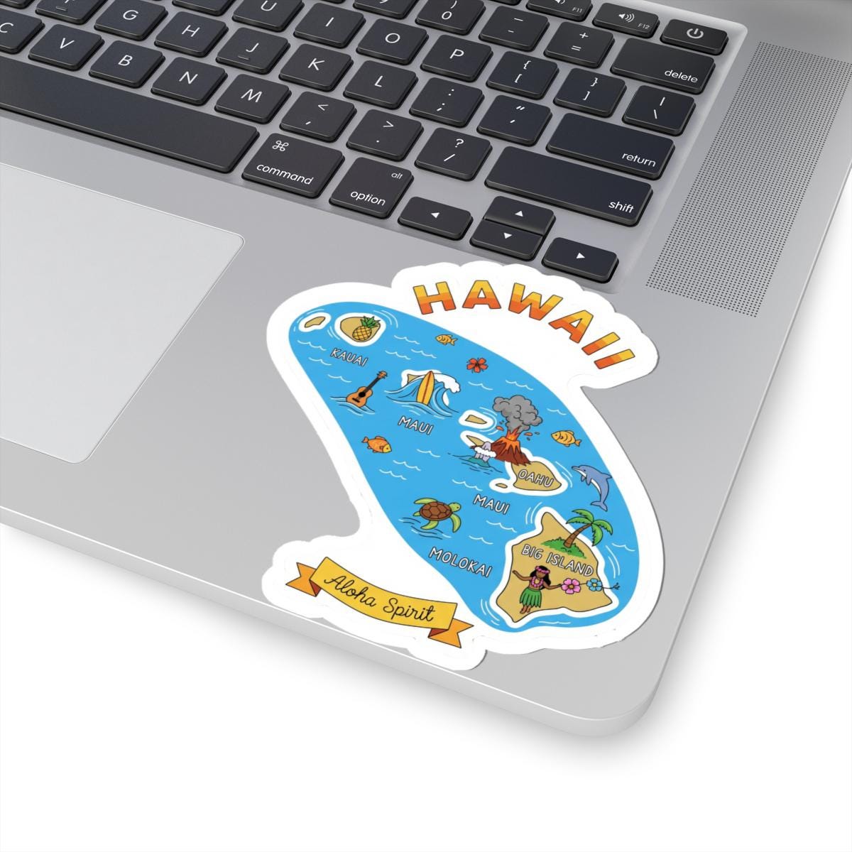 Hawaii Aloha Spirit Vinyl Sticker | Waterproof Island Decal Made in USA