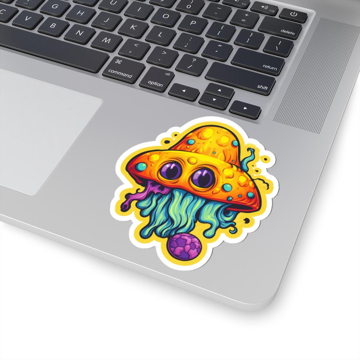 Psychedelic Mushroom Sticker | Waterproof Vinyl Art Decal (Glossy/Matte/Holographic)