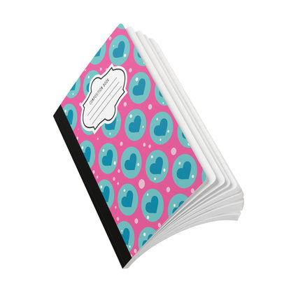 ColorFlow Blue Heart Notebook | Journaling, School, Creative Stationery