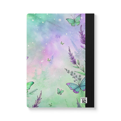 ColorFlow | Pastel Sky Butterfly Composition Notebook College Ruled Journal for Students Professionals Writing