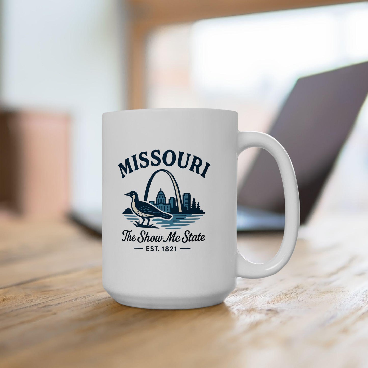 Missouri The Show Me State Mug | Gateway Arch Ceramic Coffee Cup