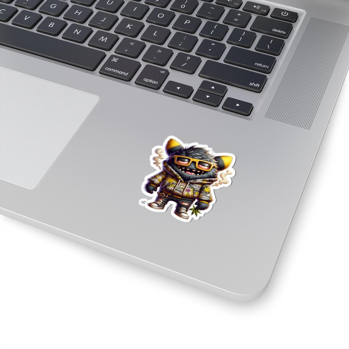 Streetwear Monster Sticker | Waterproof Vinyl Laptop Car Decor (Glossy)