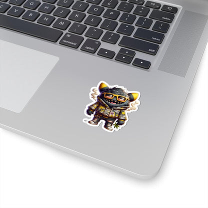 Streetwear Monster Sticker | Waterproof Vinyl Laptop Car Decor (Glossy)