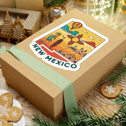 New Mexico State Vinyl Sticker | Waterproof Southwest Art Decal