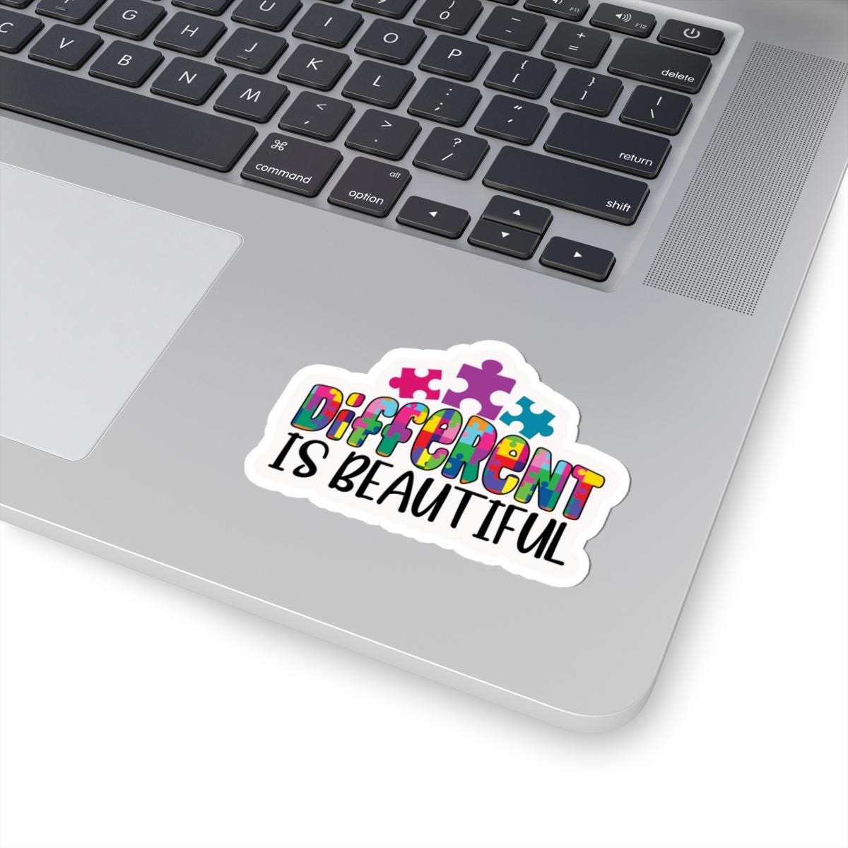 ColorFlow Autism Sticker | Puzzle Pieces "Different Is " Vinyl